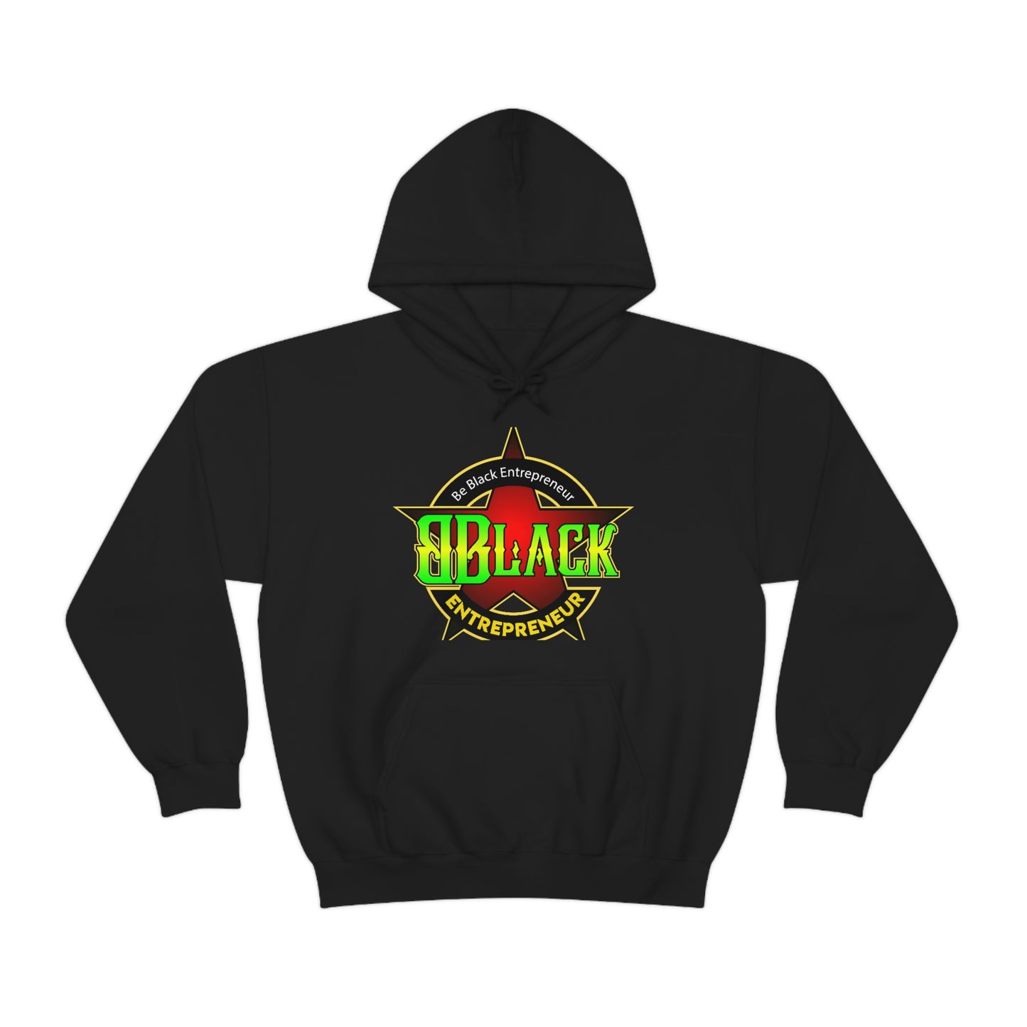 Unisex Heavy Blend Be Black Entrepreneur™ Hooded Sweatshirt