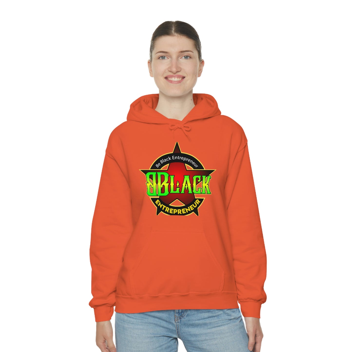 Unisex Heavy Blend Be Black Entrepreneur™ Hooded Sweatshirt