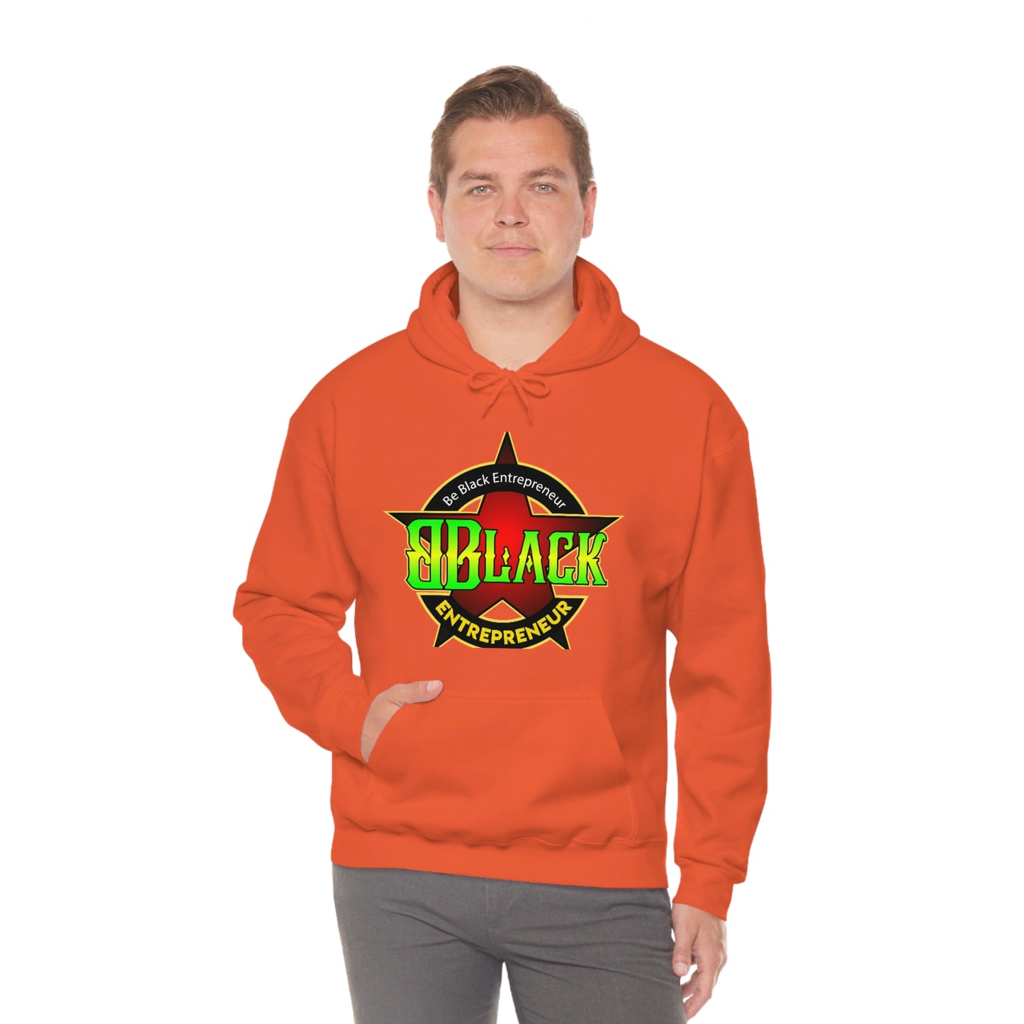 Unisex Heavy Blend Be Black Entrepreneur™ Hooded Sweatshirt